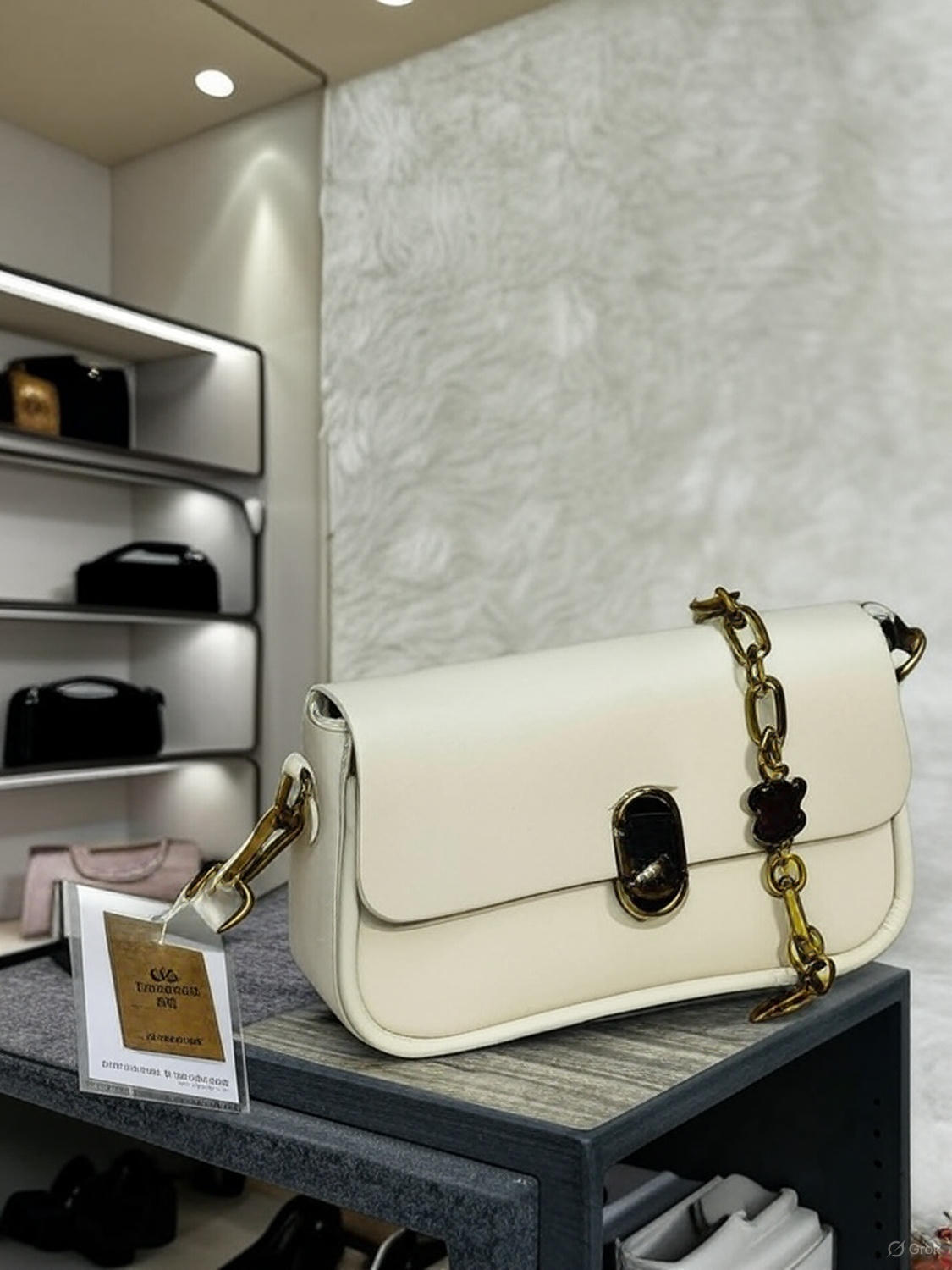 Brown Leather Crossbody